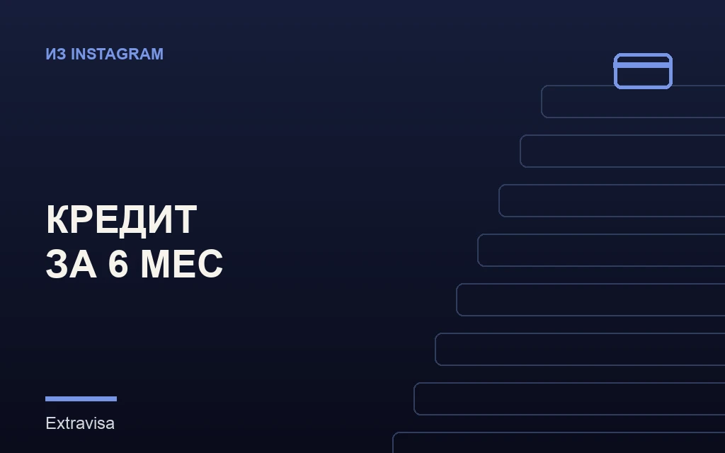 Кредитная история в США за 6 месяцев: как построить быстро